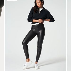 Spanx Faux Leather Leggings